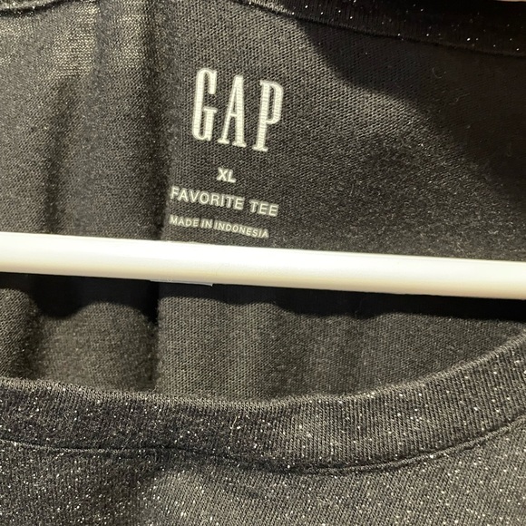 Gap Favorite Tee Black Sparkle Size XL - Picture 4 of 4